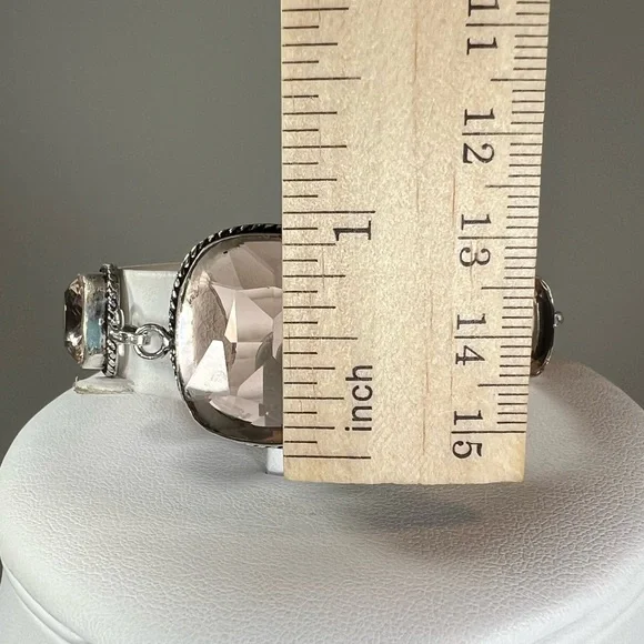 Morganite 925 Bracelet - Picture 5 of 7